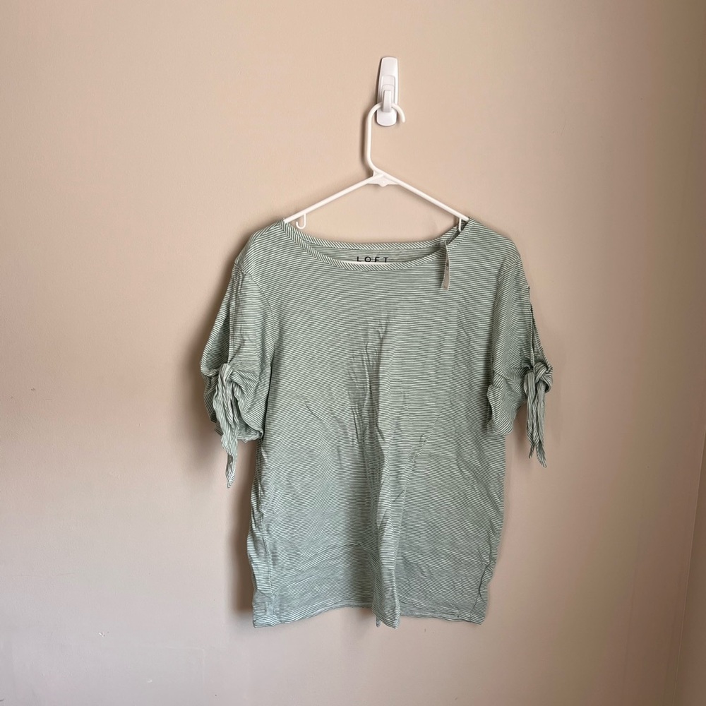 LOFT Mint Green Short Sleeve Tee